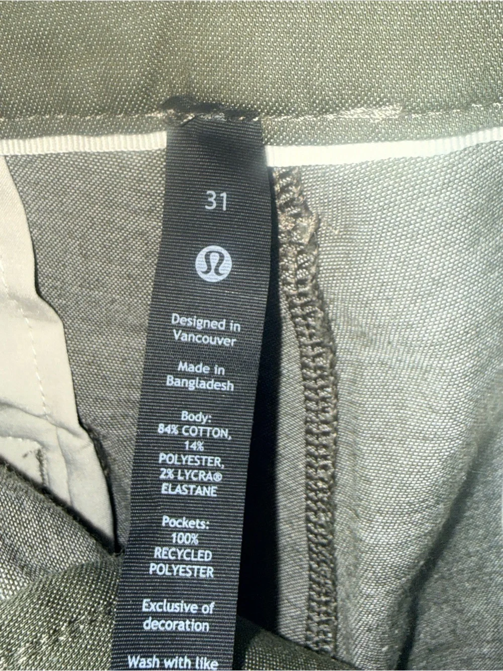 Men's Olive Green Casual Shorts